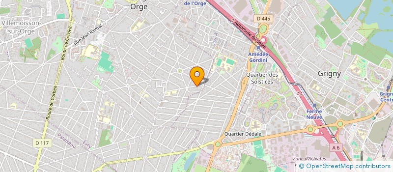 localisation de l'entreprise MONSIEUR SAMUEL PRIVAT à MORSANG-SUR-ORGE
