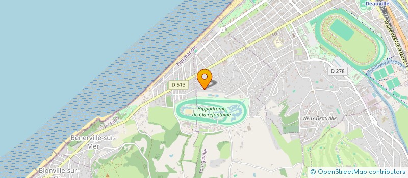 localisation de l'entreprise MONSIEUR SAMUEL PROSPERO  TOURGEVILLE