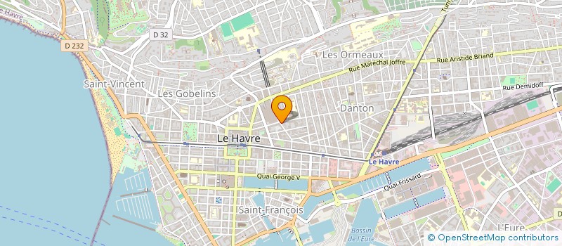 localisation de l'entreprise MONSIEUR SAMUEL QUERTIER à LE HAVRE