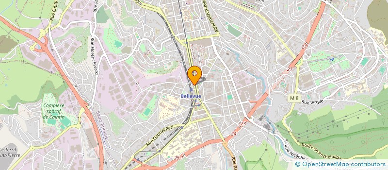 localisation de l'entreprise MONSIEUR SAMUEL QUERTIMONT  SAINT-ETIENNE