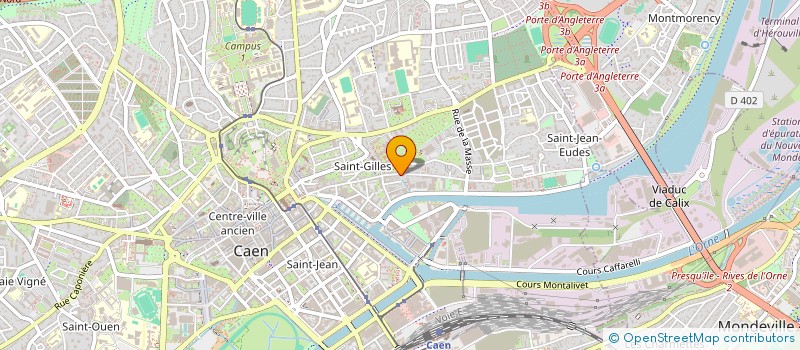 localisation de l'entreprise MONSIEUR SAMUEL QUIQUANDON à CAEN
