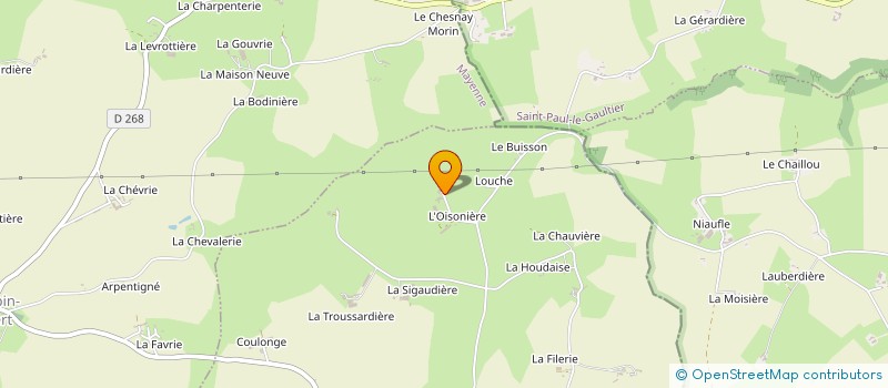 localisation de l'entreprise MONSIEUR SAMUEL RAGOT à SAINT-MARS-DU-DESERT