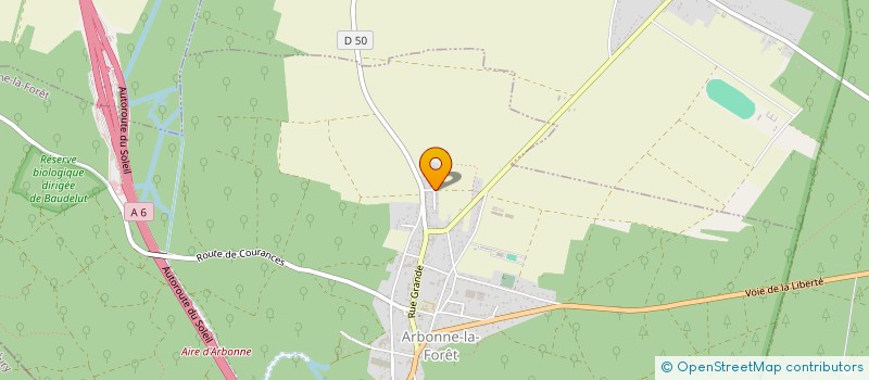 localisation de l'entreprise MONSIEUR SAMUEL RAKOTONDRAINIBE  ARBONNE-LA-FORET