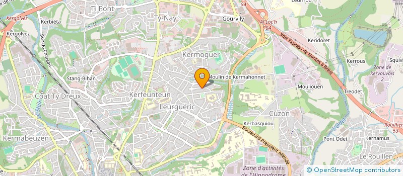 localisation de l'entreprise MONSIEUR SAMUEL RAMOS GIQUEL à QUIMPER