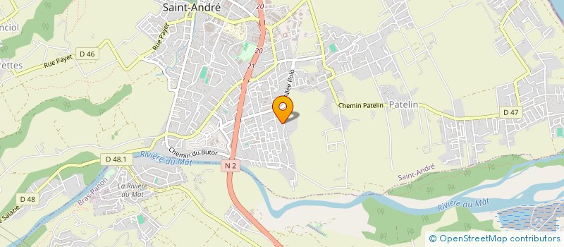 localisation de l'entreprise MONSIEUR SAMUEL RAMSAMY à SAINT-ANDRE