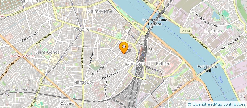 localisation de l'entreprise MONSIEUR SAMUEL RANSON  BORDEAUX