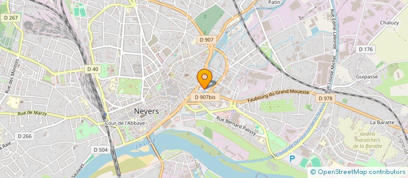 localisation de l'entreprise MONSIEUR SAMUEL RAPNEAU à NEVERS