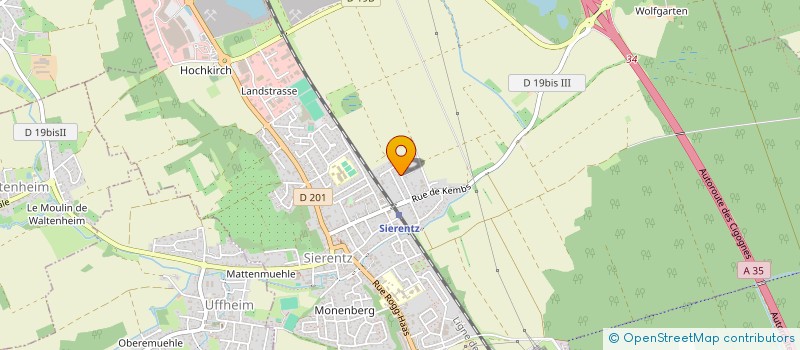 localisation de l'entreprise MONSIEUR SAMUEL RAPP  GEISPITZEN