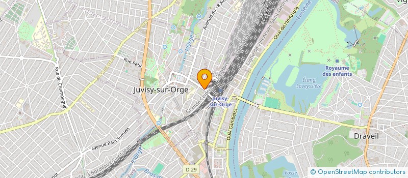 localisation de l'entreprise MONSIEUR SAMUEL REIS RIBEIRO à JUVISY-SUR-ORGE