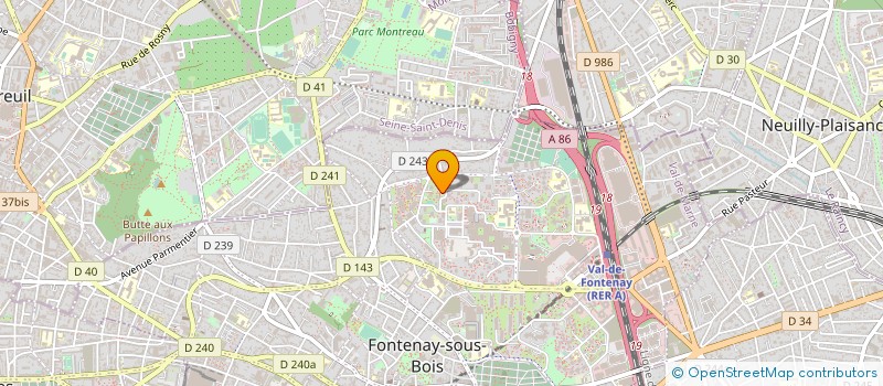 localisation de l'entreprise MONSIEUR SAMUEL REMY à FONTENAY-SOUS-BOIS