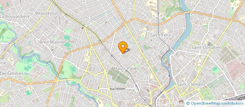 localisation de l'entreprise MONSIEUR SAMUEL RENAUDINEAU à NANTES