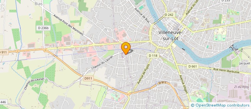 localisation de l'entreprise MONSIEUR SAMUEL REYES  BIAS