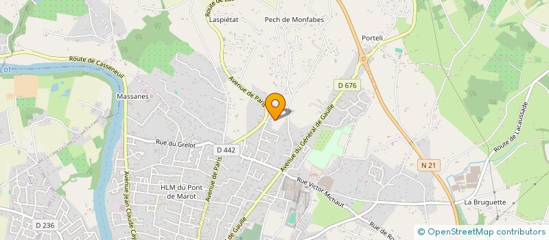 localisation de l'entreprise MONSIEUR SAMUEL REYES  VILLENEUVE-SUR-LOT