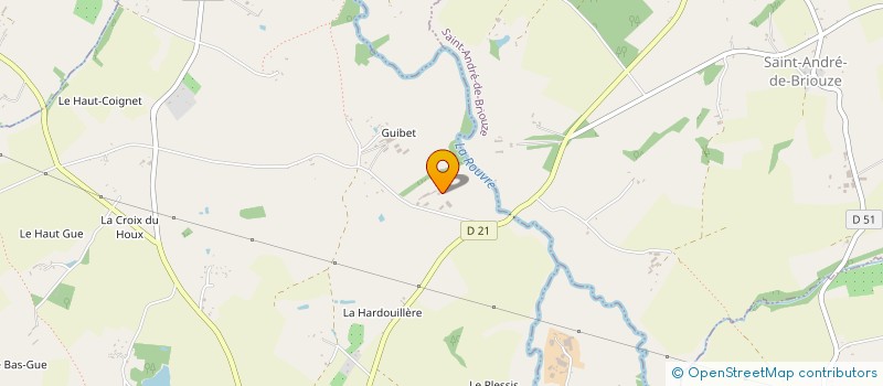 localisation de l'entreprise MONSIEUR SAMUEL RIBLIER à BRIOUZE