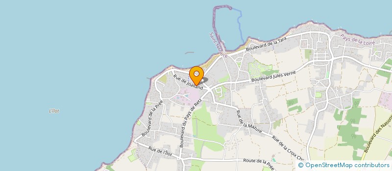 localisation de l'entreprise MONSIEUR SAMUEL RICHARD à LA PLAINE-SUR-MER