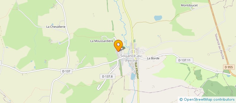 localisation de l'entreprise MONSIEUR SAMUEL RIGOT à SOUANCE-AU-PERCHE