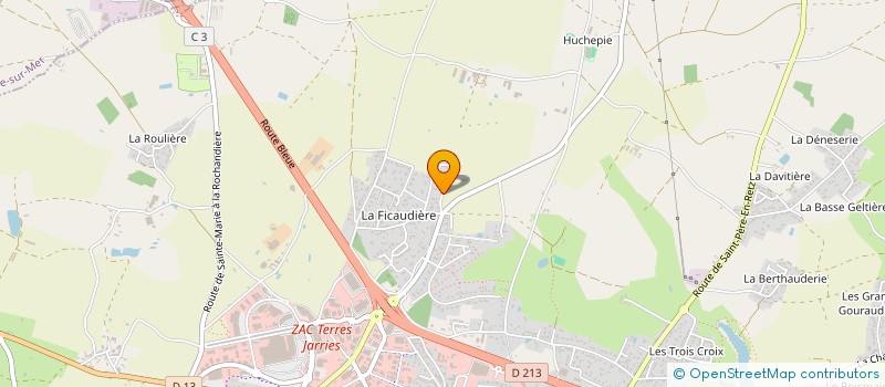 localisation de l'entreprise MONSIEUR SAMUEL RIVIERE  PORNIC