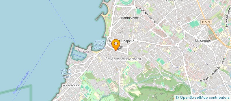 localisation de l'entreprise MONSIEUR SAMUEL ROCHER  MARSEILLE