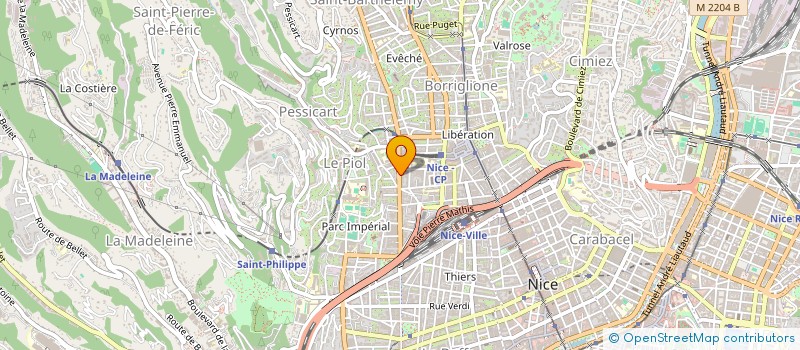 localisation de l'entreprise MONSIEUR SAMUEL RODRIGUES à NICE