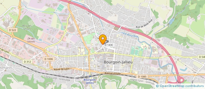 localisation de l'entreprise MONSIEUR SAMUEL ROLDAN à BOURGOIN-JALLIEU