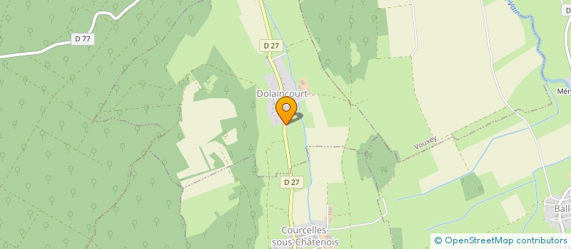 localisation de l'entreprise MONSIEUR SAMUEL ROLIN  DOLAINCOURT