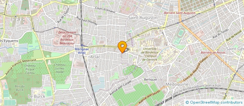 localisation de l'entreprise MONSIEUR SAMUEL ROLLAND à BORDEAUX