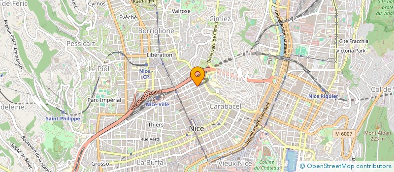 localisation de l'entreprise MONSIEUR SAMUEL ROMO NAVARRO à NICE