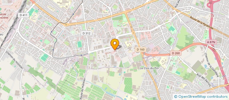 localisation de l'entreprise MONSIEUR SAMUEL RONFLE à ANGERS