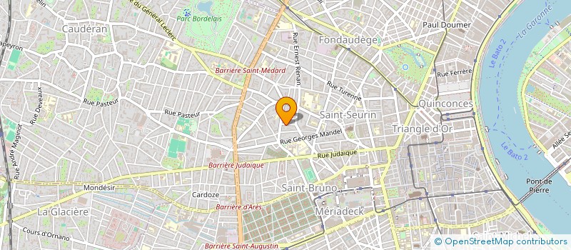 localisation de l'entreprise MONSIEUR SAMUEL ROSENBERG  BORDEAUX