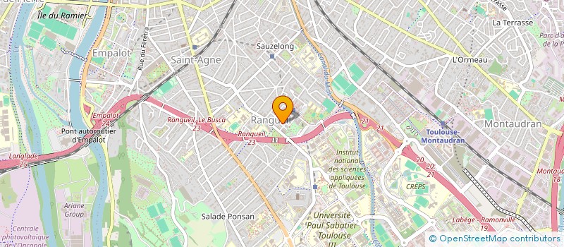 localisation de l'entreprise MONSIEUR SAMUEL ROSTANG  TOULOUSE