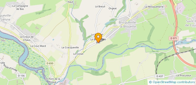 localisation de l'entreprise MONSIEUR SAMUEL ROTT à BRICQUEVILLE-LA-BLOUETTE