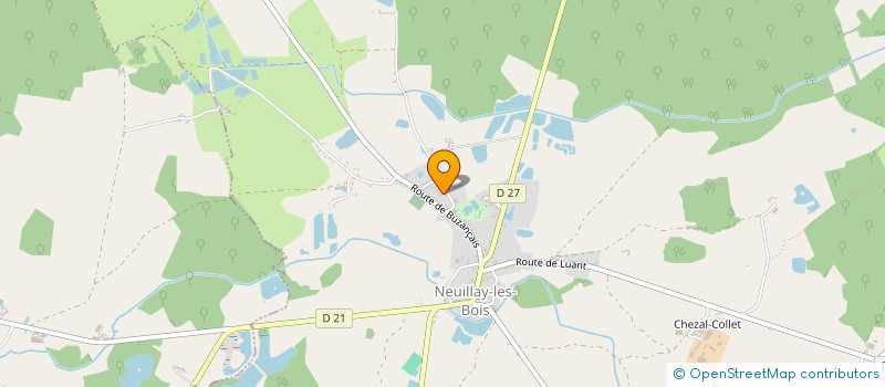 localisation de l'entreprise MONSIEUR SAMUEL ROUET à NEUILLAY-LES-BOIS