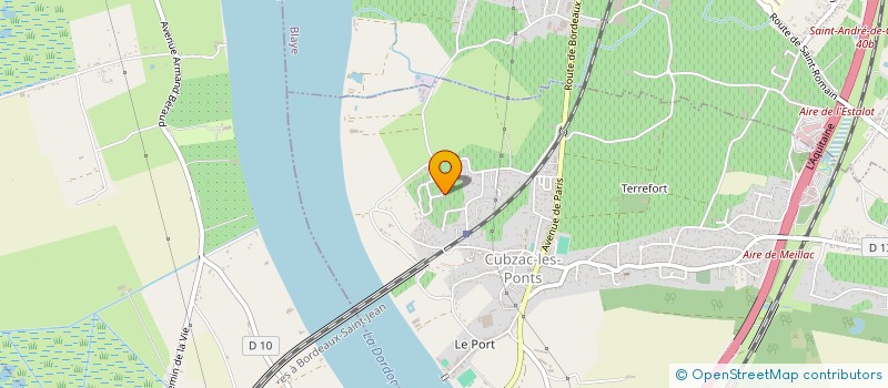 localisation de l'entreprise MONSIEUR SAMUEL ROUSSEAU à CUBZAC-LES-PONTS