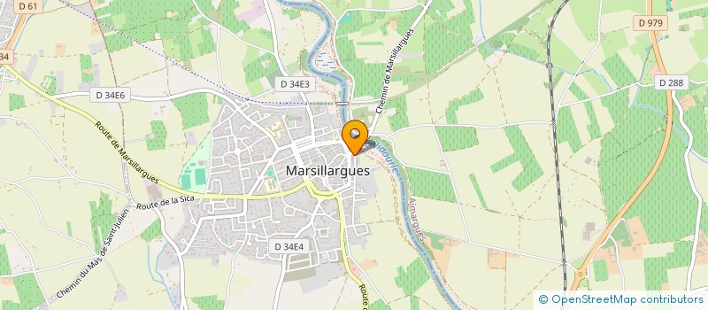 localisation de l'entreprise MONSIEUR SAMUEL ROUX  MARSILLARGUES