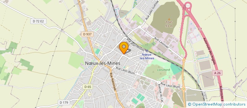 localisation de l'entreprise MONSIEUR SAMUEL RUGGI  NUX-LES-MINES