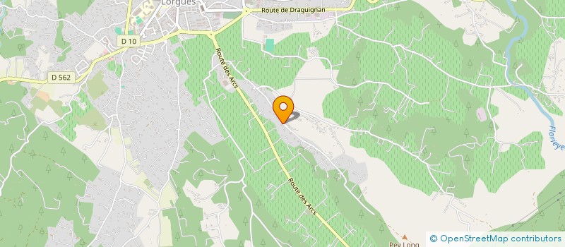 localisation de l'entreprise MONSIEUR SAMUEL RUNDLE  LORGUES