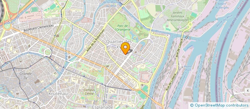 localisation de l'entreprise MONSIEUR SAMUEL SABBAH à STRASBOURG