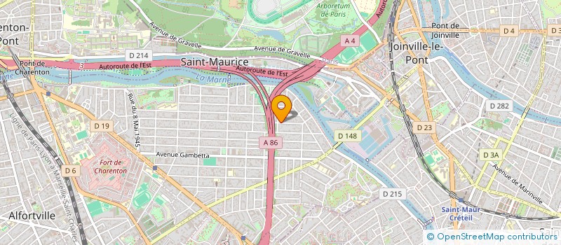 localisation de l'entreprise MONSIEUR SAMUEL SABBAN  MAISONS-ALFORT