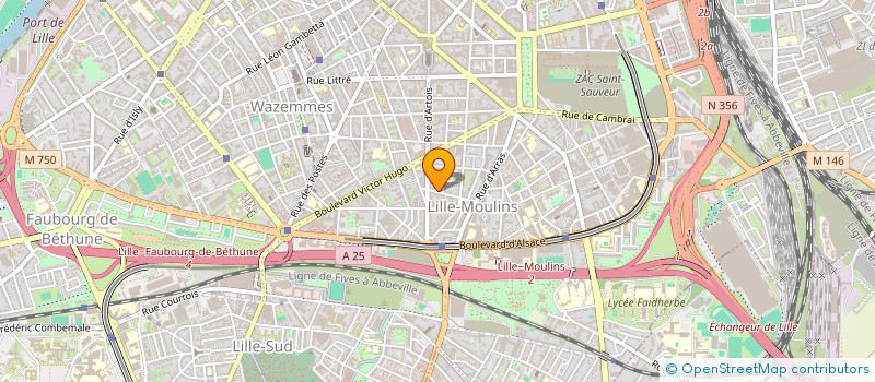 localisation de l'entreprise MONSIEUR SAMUEL SADON à LILLE