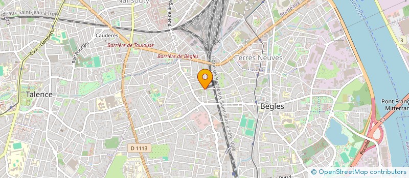 localisation de l'entreprise MONSIEUR SAMUEL SAEZ à BEGLES