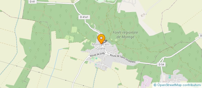 localisation de l'entreprise MONSIEUR SAMUEL SANDRIN  COYE-LA-FORET