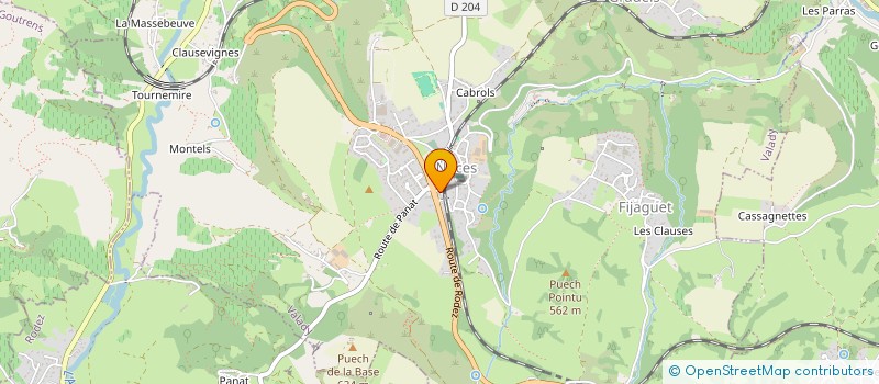 localisation de l'entreprise MONSIEUR SAMUEL SANTOS  VALADY