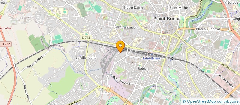localisation de l'entreprise MONSIEUR SAMUEL SAULIERE à SAINT-BRIEUC