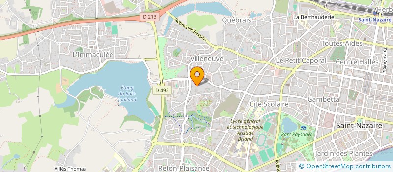 localisation de l'entreprise MONSIEUR SAMUEL SAUTEJEAU  SAINT-NAZAIRE