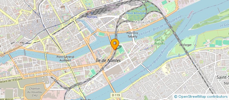 localisation de l'entreprise MONSIEUR SAMUEL SAUVAGET à NANTES