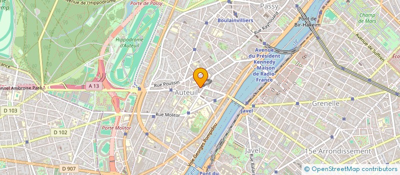 localisation de l'entreprise MONSIEUR SAMUEL SCALBERT  PARIS