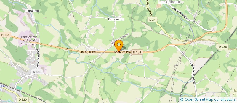 localisation de l'entreprise MONSIEUR SAMUEL SCHIRO  BUZIET