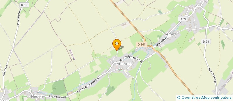 localisation de l'entreprise MONSIEUR SAMUEL SCHOEMACKER  AMETTES