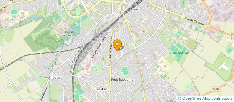 localisation de l'entreprise MONSIEUR SAMUEL SCHULER à ARRAS