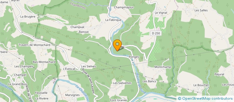 localisation de l'entreprise MONSIEUR SAMUEL SEBART à CHAMBONAS